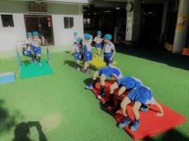 体育ローテーション・朝の会